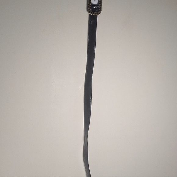 Chanel Rare Vintage AW 1997 collection Black Enamel/Buckle Patent Leather Belt - Picture 8 of 8